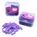 Mini Refil Mandril Roxo 120# 50pcs - Helen Color