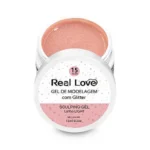 Gel  15 Nude Com Glitter 15Ml - Real Love