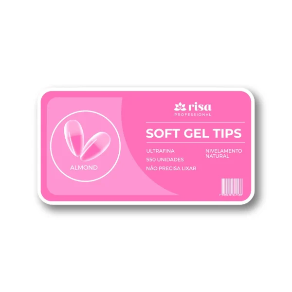 Soft Gel Almond 550pcs - Risa