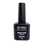 Base Coat Rubber Baby Pink 15G - Risa