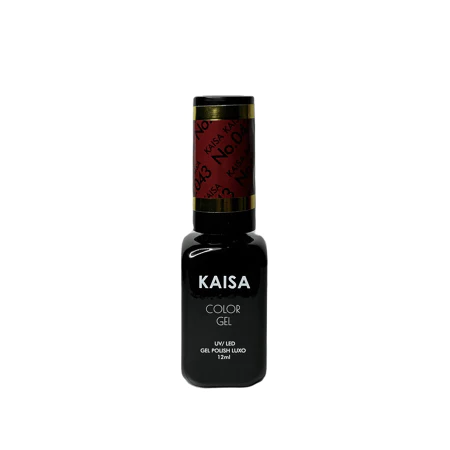 Esmalte Color Gel Polish Luxo Nº43 - 12Ml - Kaisa