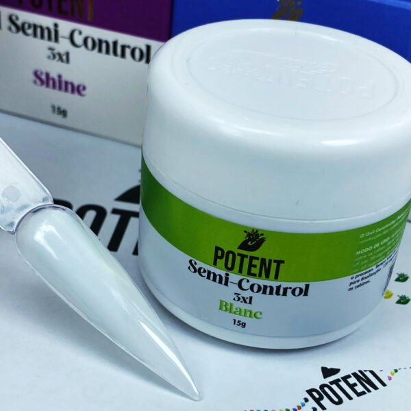 Gel Semi-Control 3x1 Blanc 15g - Potent