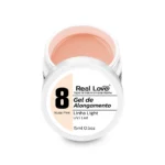 Gel 8 Nude Pink Linha Light  15Ml - Real Love
