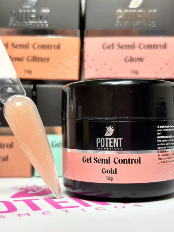 Gel Semi-Control Gold 15g - Potent