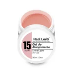 Gel 15 Nude Linha Light 30Ml - Real Love