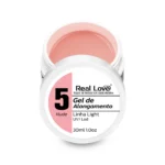 Gel 5 Nude Linha Light 30Ml - Real Love