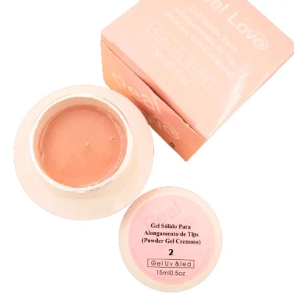 Gel Sólido 2 Pink Nude - Real Love