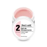 Gel 2 Pink Nude Linha Light 15Ml - Real Love