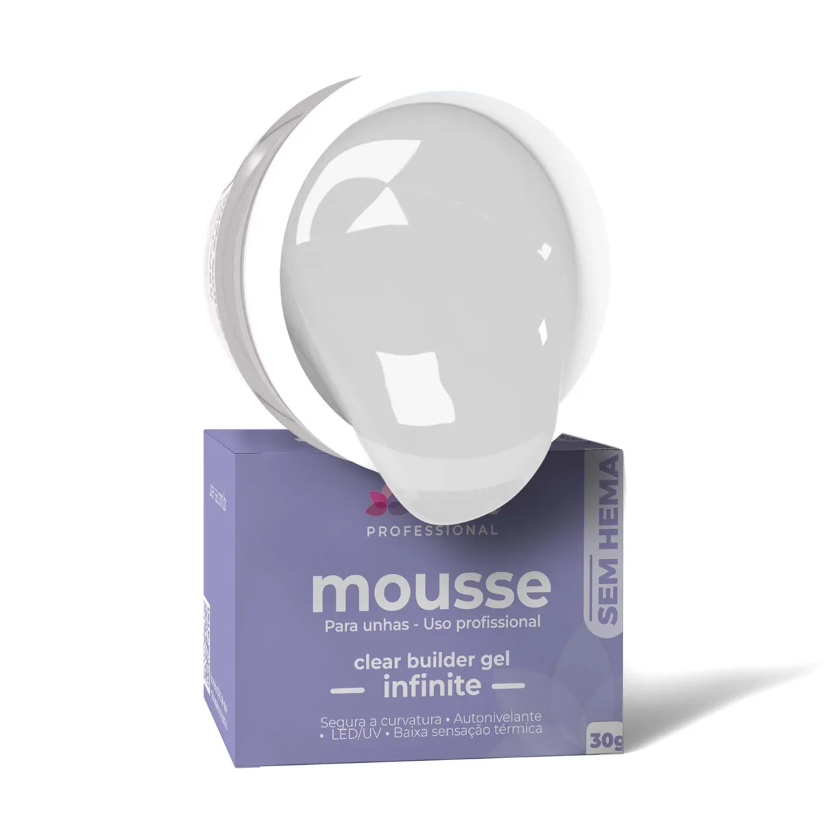Gel Builder Mousse SH Infinite - 30g Risa - Imagem 1