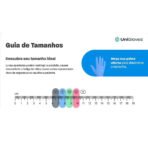 Luvas Branca Tam M - UniGloves - Imagem 2