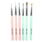 Kit Pincel Rosa&Verde RMJB156 - Helen Color - Imagem 2