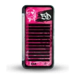 Cílios 0.07 5DW D-Mix - Bad Pink