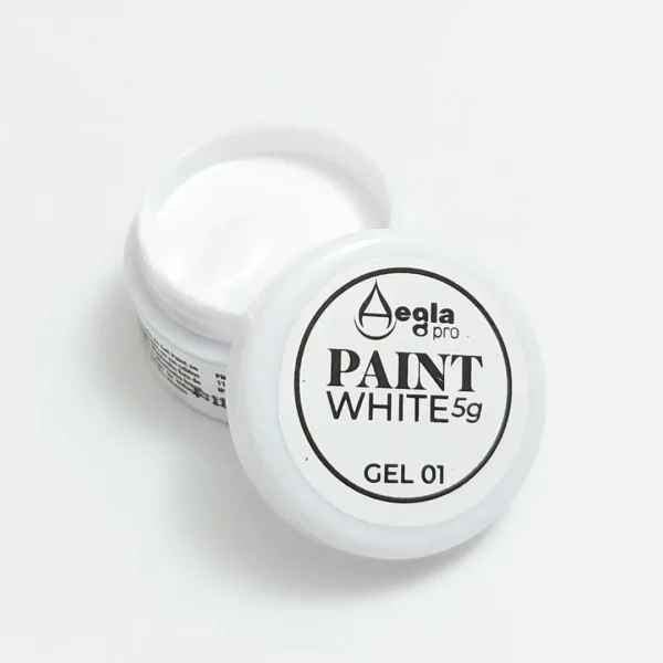 Gel Paint Aegla Pro 5G White - Aegla