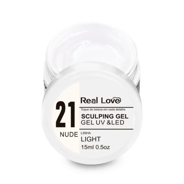 Gel 21 Milk Linha Light 15Ml - Real Love