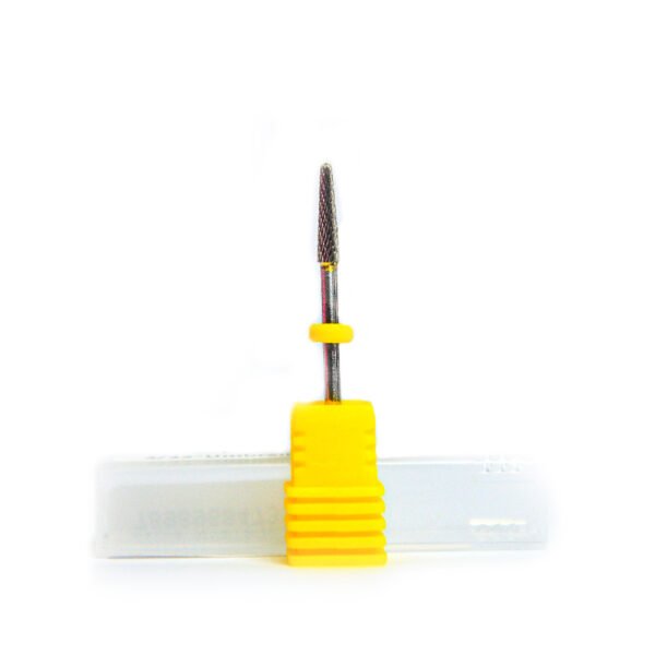 Broca Tungstênio Extra Fina Base Amarela 3/32" Umbrella Topo Cilindrico (XF)