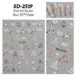 Adesivo Natal Nail Stickers (SD-2519)