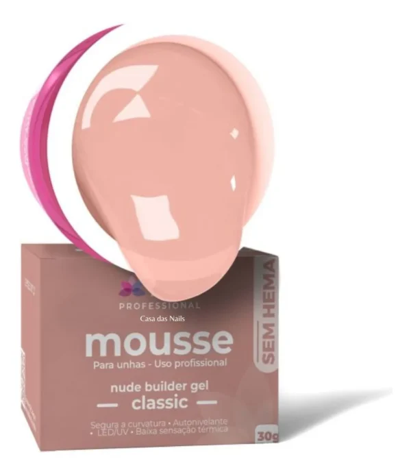 Gel Builder Mousse SH Classic Nude 30g - Risa