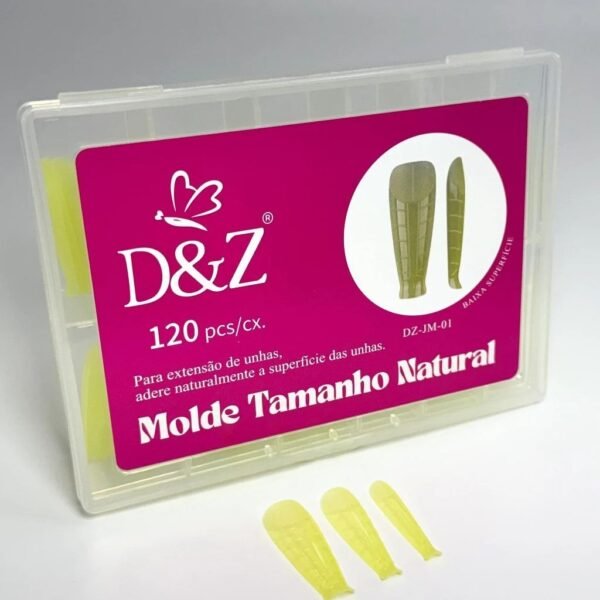 Molde F1 0mm Baixa Superfície Formato Bailarina 120 peças - D&Z