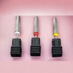 Broca Grande Vermelha base Preta - Bella Rosa