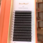 Cilios de Extensão 0.07 D 12mm - DeceMars Cx Rosa HJM62