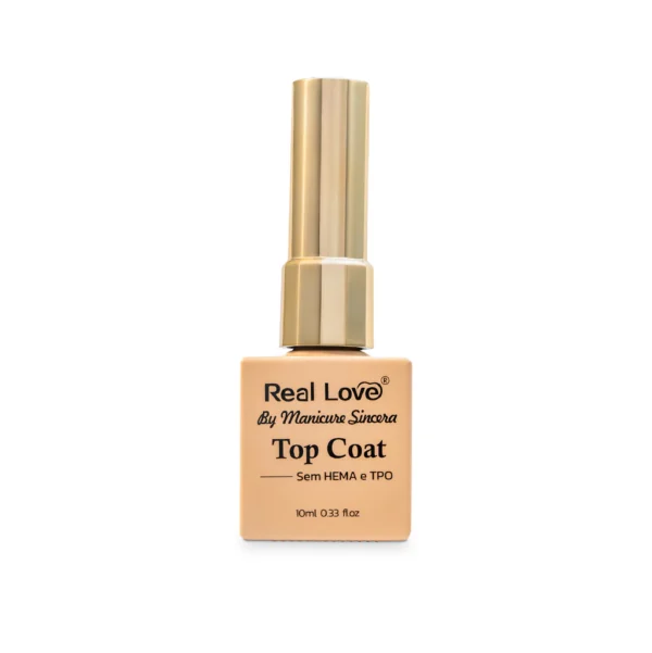 Top Coat Coleção by Manicure Sincera 10 ml - Real Love