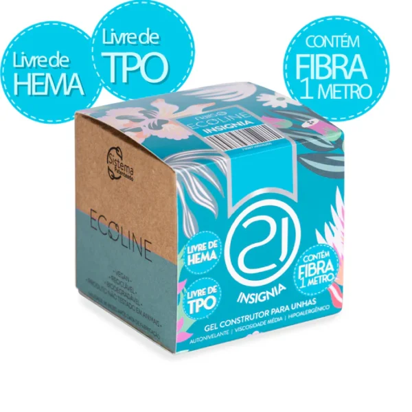 Gel Borda Camuflada Ecoline Insignia Sem TPO 34g - Nails 21