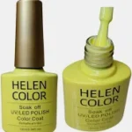Esmalte Em Gel Color Coat Amarelo Manteiga N225 - 15Ml - Helen Color