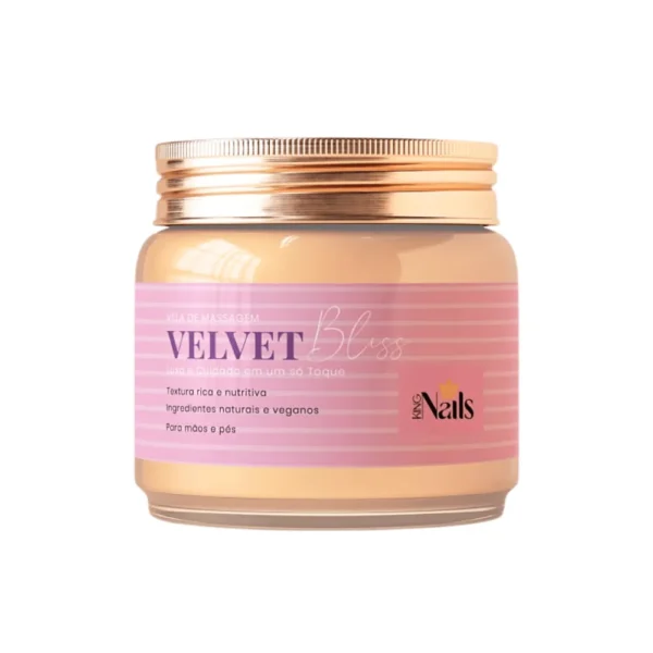 Vela De Massagem Velvet 100ml - King Nails