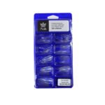 Postiça Almond Transparente 100Unid - King Nails