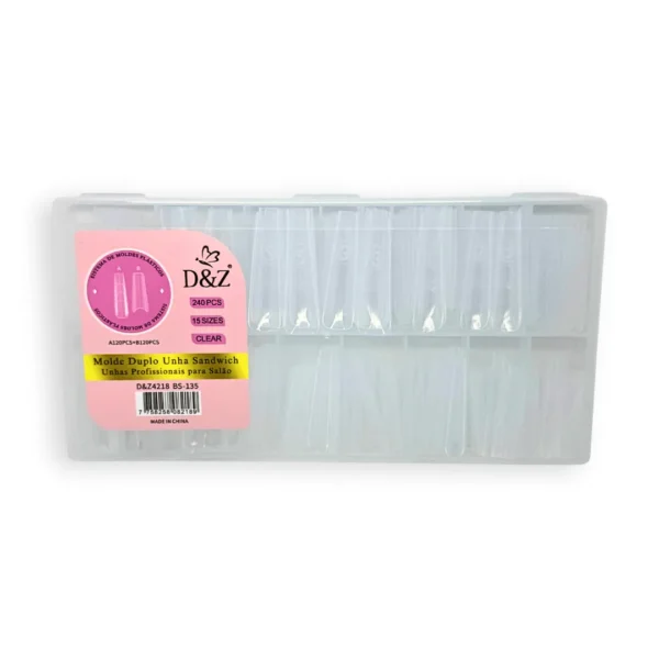 Molde Sandwich Quadrado 240 Pçs | 15 Tamanhos - D&Z