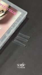 Tips Quadrada Extra Long Transp.  240 pcs - Helen Color - Imagem 2