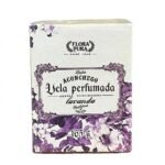 Vela Perfumada Lavanda 165g - FloraPura