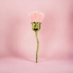 Espanador Formato Flor Cabo Dourado