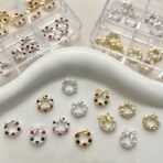 Charme de Unha Natal Guirlanda 18un - Fashion Jewelry - Imagem 4