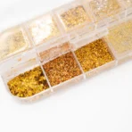 Kit Glitter Dourado 10pcs - Real Love - Imagem 3
