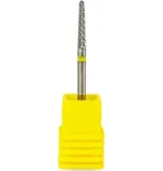 Broca Tungstênio Extra Fina Base Amarela 3/32" Umbrella Topo Cilindrico (XF) - Imagem 2