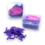 Mini Refil Mandril Roxo 180# 50Pcs - Helen Color