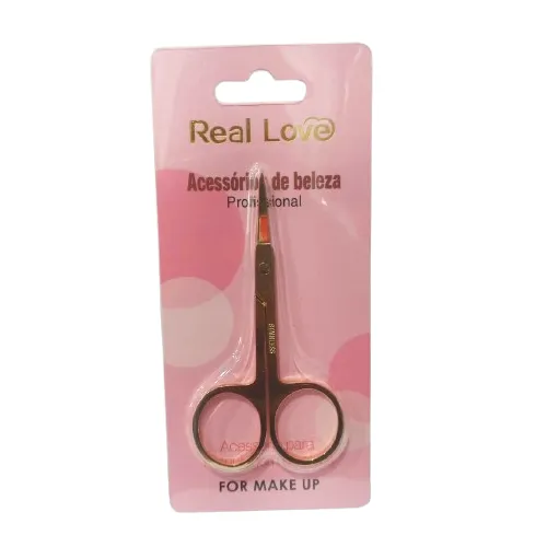 Tesoura Profissional Ponta Fina - Real Love
