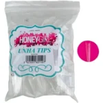 Pacotão Tips Bailarina Transparente 600Pcs - Honey Girl