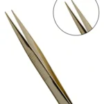 Pinça Dourada Ponta Fina - Mey