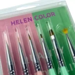 Kit Pincel Rosa&Verde RMJB156 - Helen Color - Imagem 3