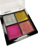 Paleta Com 4 Pó Cromado Nail Art 01# - Dafu - Imagem 2