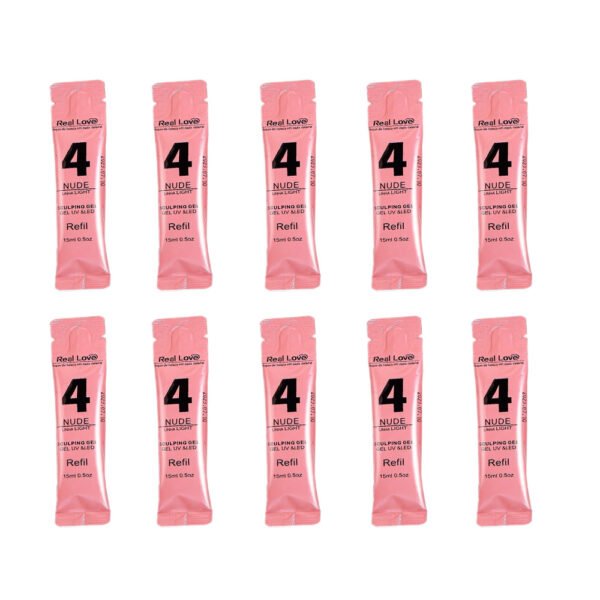 Kit De Géis Em Sachês Nº4 Com 10 Unidades - Real Love