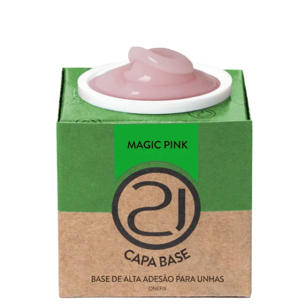 Gel Capa Base Magic Pink 13G - Nails 21