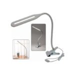 Luminaria Ajustavel De Mesa Com Lampada De Led Branco - Bella Rosa