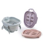 Lavatório Para Pedicure Com Massageador e Tripé - Bella Rosa