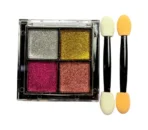 Paleta Com 4 Pó Cromado Nail Art 01# - Dafu