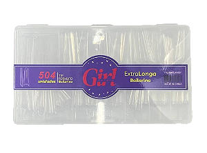 Tips Bailarina Transp Extra Longa 504Pcs - GirlFatale