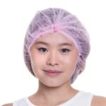 Touca Descartável Rosa 100Un - Santa Clara (5027)