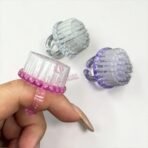 Mini Escovinha de Dedo Para Remoção De Pó - Bella Rosa - Imagem 2